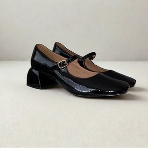 Elegant Black Mary Jane Women's Shoes